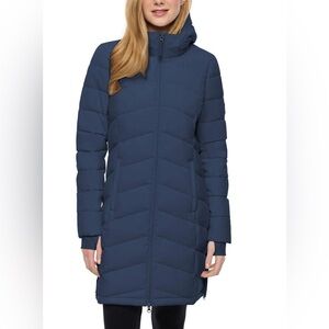 LOLË Women's Long Packable Jacket SIZE L